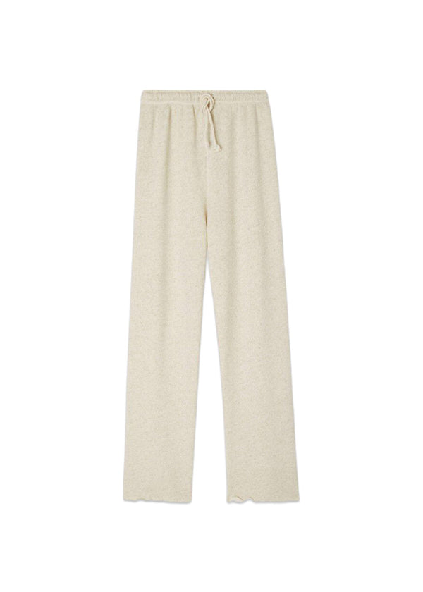 Itonay Joggers - Ecru Melange-Pants-American Vintage-Butler Loftet