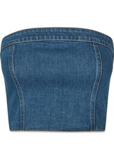 IvannaMD top - Distressed Blue-Top-Modström-Butler Loftet