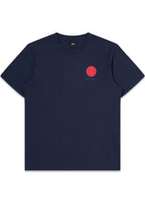 JAPANESE SUN T-SHIRT - NAVY BLAZER-T-shirts-Edwin-Butler Loftet