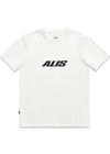 JERON ESSENTIAL T-SHIRT W/ LOGO - Solid White-T-shirts-ALIS-Butler Loftet