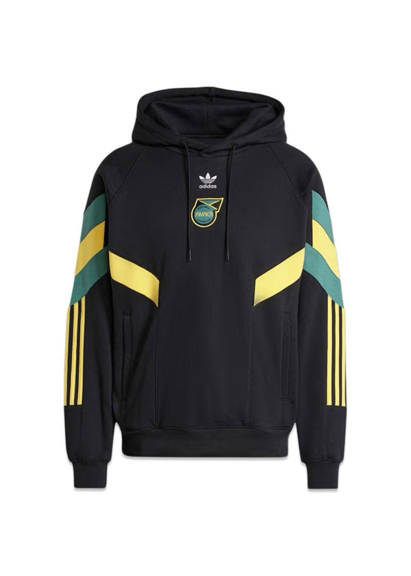 Jamaica Originals Hoodie - Black-Sweatshirts-Adidas Originals-Butler Loftet