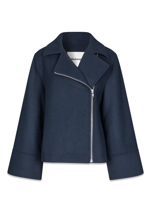 JannaMD jacket - Navy Sky-Outerwear-Modström-Butler Loftet