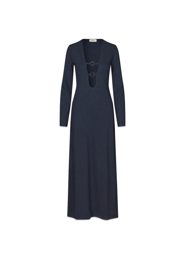 JosefineMD long dress - Baritone Blue-Dress-Modström-Butler Loftet