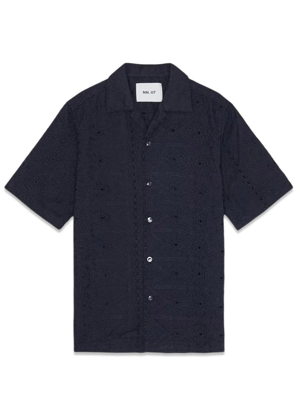 Julio SS 5392 - Navy Blue-Shirts-Nn. 07-Butler Loftet