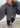 KNIT BOXY HOODIE - Gray Pinstripe-Knitwear-Rotate-Butler Loftet