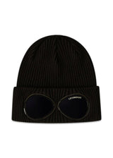 KNIT CAP GOGGLES - Black-Headwear-C.P. Company-Butler Loftet