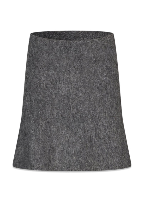 KaneMD skirt - Dark Gray Melange-Skirts-Modström-Butler Loftet