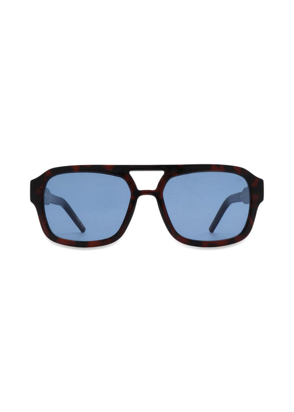 Kaya - Demi Tortoise (Blue Lens)-Sunglasses-A. Kjærbede-Butler Loftet
