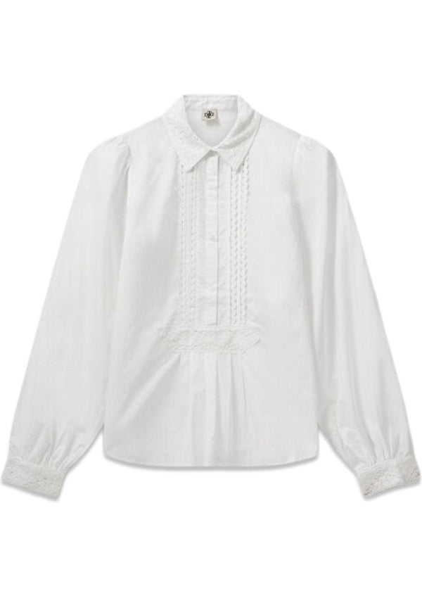 Kirsten Shirt - White-Shirts-The Garment-Butler Loftet