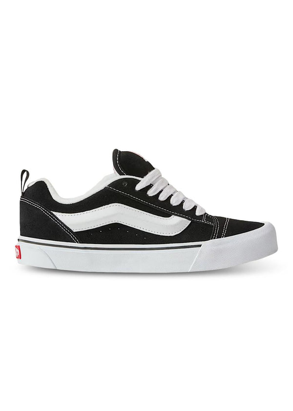 Knu Skool Black/True White - Black/True White-Shoes-Vans-Butler Loftet
