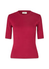 KrownMD o-neck t-shirt - Rumba Red-T-shirts-Modström-Butler Loftet