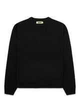 Kurt base Knit - Black-Knitwear-Woodbird-Butler Loftet