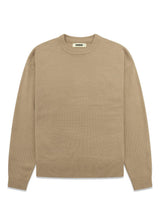 Kurt base Knit - Stone-Knitwear-Woodbird-Butler Loftet