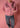 LAUREN TIGHT FIT HOODIE W/ EMBROIDERY - Solid Pink-Hoodies-ALIS-Butler Loftet