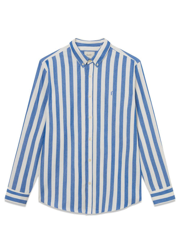 LIFE SHIRT - Blue/Cloud-Shirts-Forét-Butler Loftet