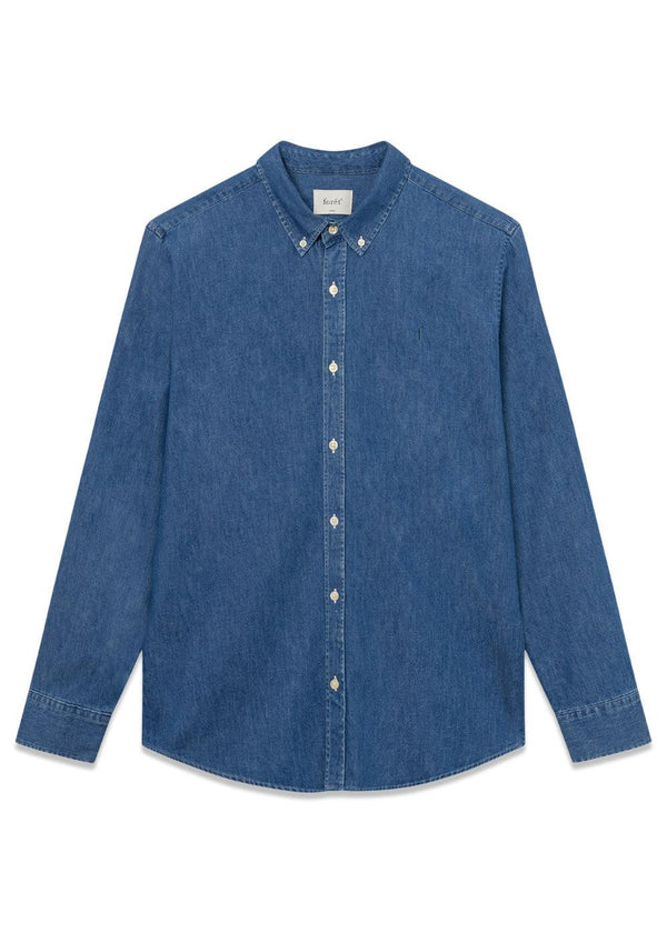 LIFE SHIRT - Chambray-Shirts-Forét-Butler Loftet