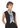 Lana Bag & Chains Skinny Scarf - Brighton Blue-Blosso-Scarf-Mulberry-Butler Loftet