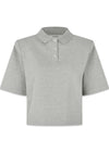 Lana Polo - Gray Mel-T-shirts-Oval Square-Butler Loftet