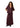 Largo Heavy Sateen Blouse - Burgundy-Blouses-Neo Noir-Butler Loftet