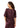 Largo Heavy Sateen Blouse - Burgundy-Blouses-Neo Noir-Butler Loftet