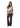 Lenida Faded Mesh Blouse - Dusty Brown-Blouses-Neo Noir-Butler Loftet