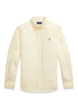 Linen Shirt - Cream-Shirts-Ralph Lauren-Butler Loftet
