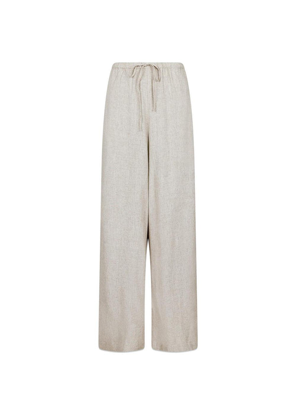 Lissabon Soft Linen Pants - Sand-Pants-Neo Noir-Butler Loftet