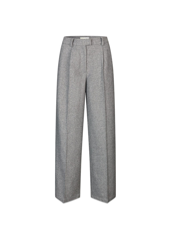 LissieMD pants - Gray Melange-Pants-Modström-Butler Loftet