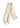 Logo Border Skinny Scarf - Maple-Chalk-Scarf-Mulberry-Butler Loftet