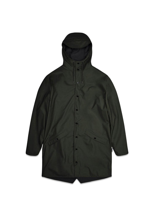 Long Jacket W3 - Green-Outerwear-Rains-Butler Loftet