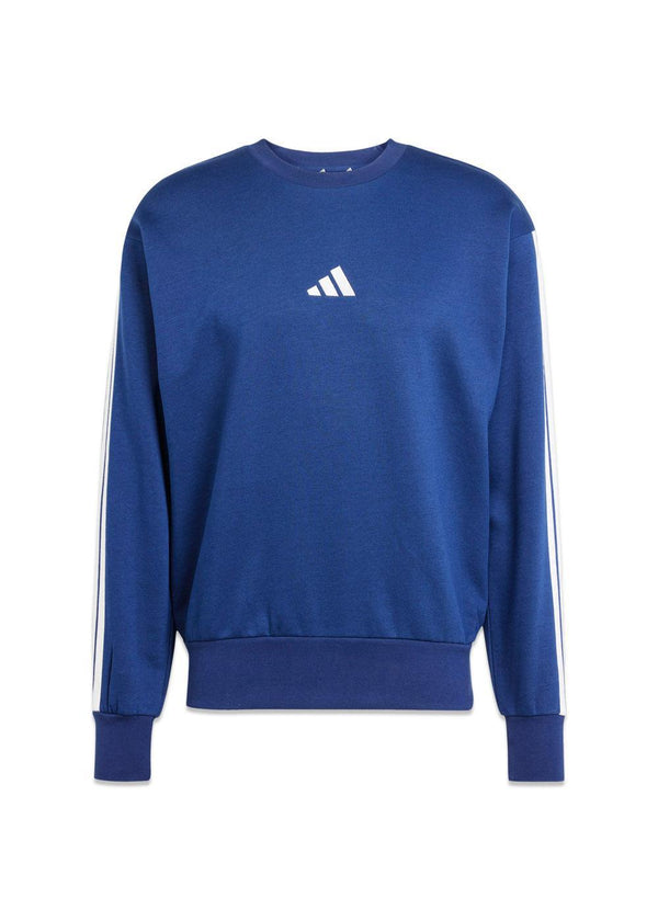 M 3S FL SWT - Dark Blue-Sweatshirts-Adidas Originals-Butler Loftet
