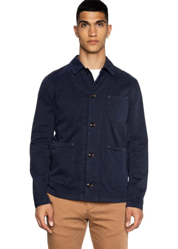 MMGBronte Jacket - Salute Navy-Shirts-Mos Mosh Gallery-Butler Loftet