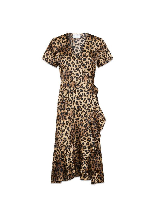 Magga Leo Dress - Leopard-Dress-Neo Noir-Butler Loftet