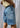 Maggie Patchwork Shorts - Blue-Shorts-Woodbird-Butler Loftet
