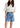 Maggie Patchwork Shorts - Blue-Shorts-Woodbird-Butler Loftet