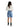 Maggie Patchwork Shorts - Blue-Shorts-Woodbird-Butler Loftet