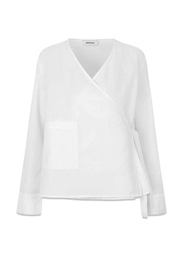 MalleMD shirt - Soft White-Shirts-Modström-Butler Loftet