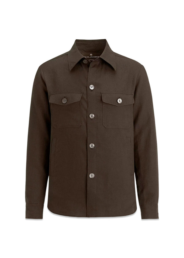 Maverick Jacket - Brown Elk-Outerwear-Oscar Jacobson-Butler Loftet