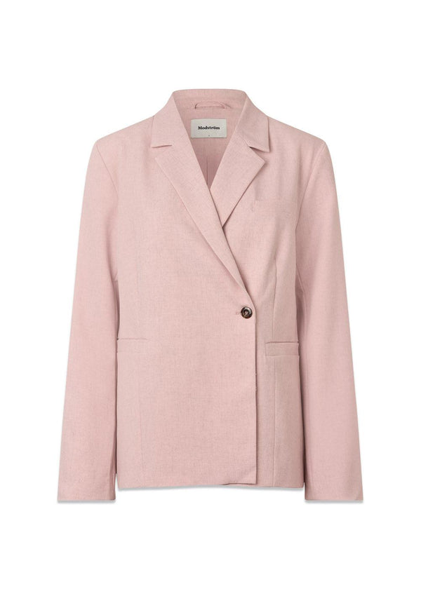 MaxwellMD blazer - Pink Melange-Blazers-Modström-Butler Loftet