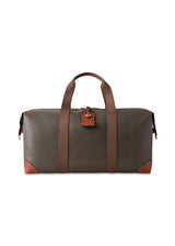 Mulberry's Medium Clipper Eco Scotchgrain - Mole-Cognac. Shop designer bags||duffle bag||handbags here.