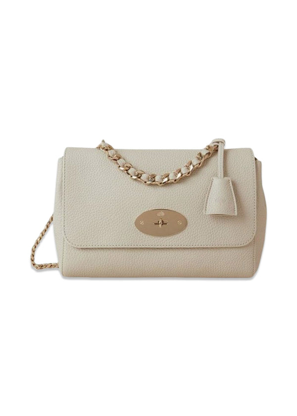 Medium Lily Top Handle Heavy G - Chalk-Bags-Mulberry-Butler Loftet