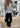 Merci Anagram Pants - Black Denim-Pants-The Garment-Butler Loftet
