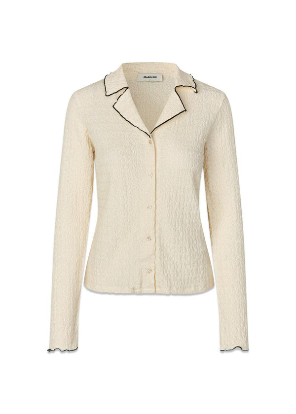 MesiMD shirt - Soft White-Shirts-Modström-Butler Loftet