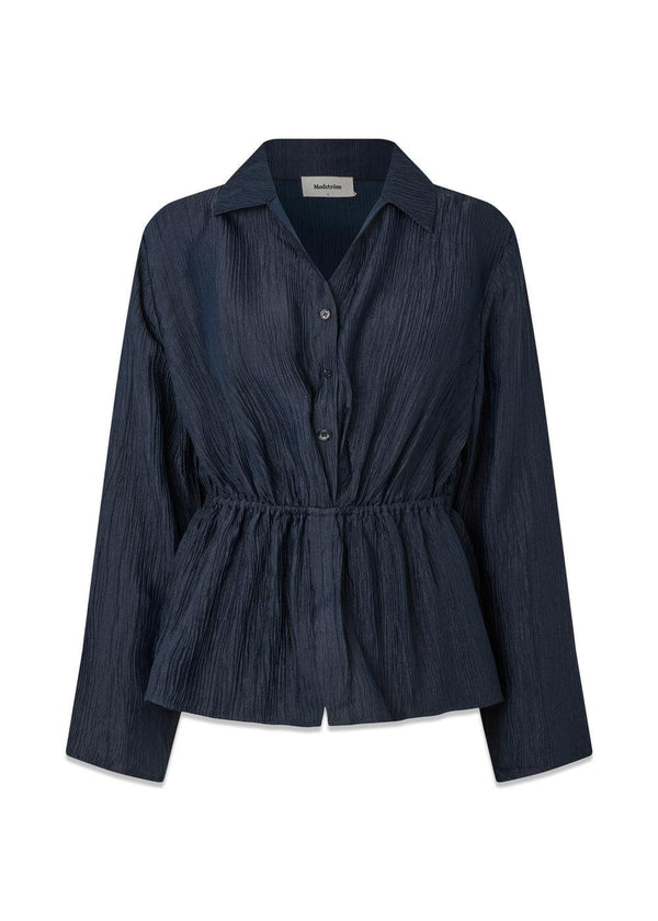 MicahMD shirt - Navy Sky-Shirts-Modström-Butler Loftet