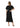 Miloine Drape Dress - Black-Dress-Neo Noir-Butler Loftet