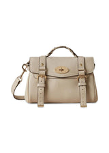 Mini Alexa Heavy Grain - Chalk-Bags-Mulberry-Butler Loftet