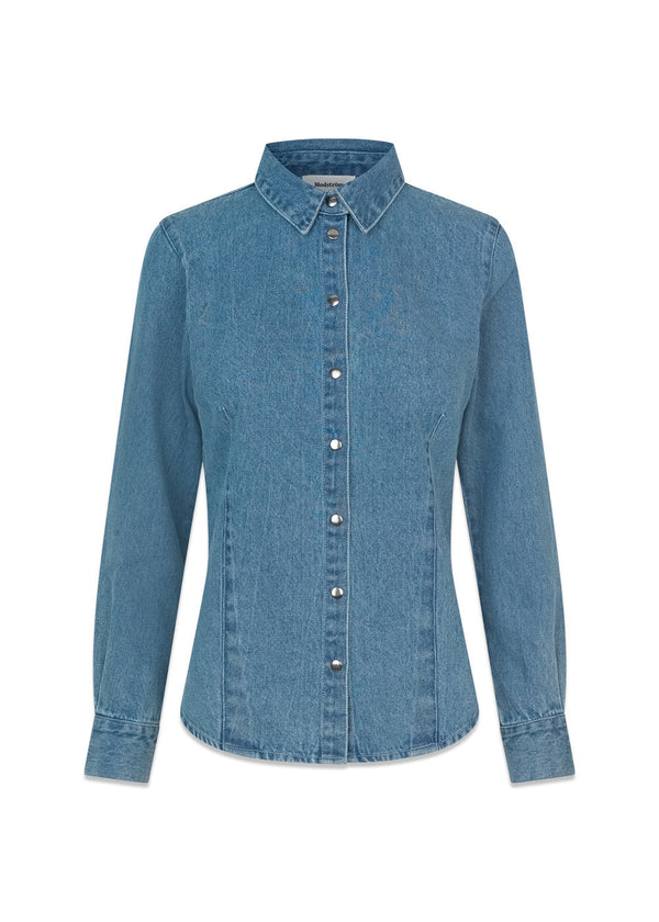 MinniMD shirt - Light Blue-Shirts-Modström-Butler Loftet