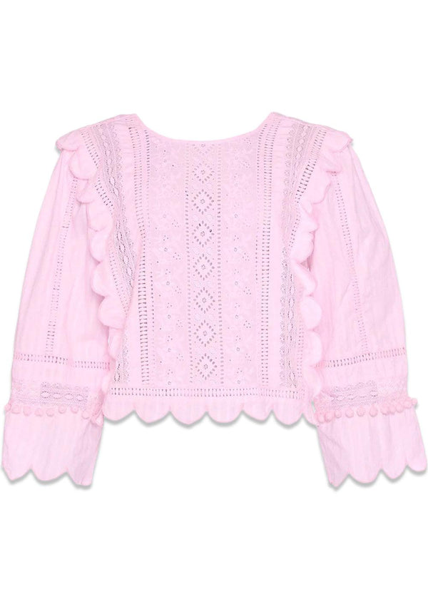 Miramar Cotton Blouse - Pastel Pink-Dress-Sissel Edelbo-Butler Loftet