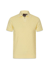 Mirza Poloshirt S-S - Sunshine Yellow-Knitwear-Oscar Jacobson-Butler Loftet