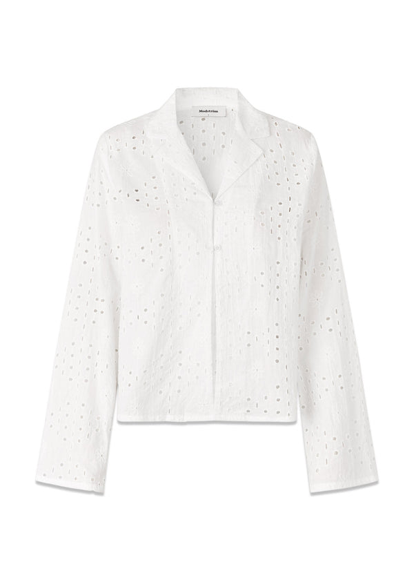 MisoMD shirt - Soft White-Shirts-Modström-Butler Loftet